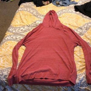 Light pullover hoodie